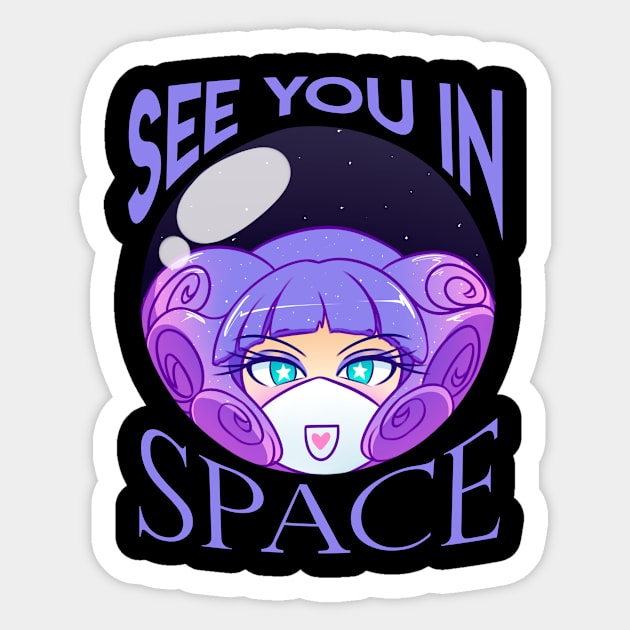 See you in space Sticker by ADSanika